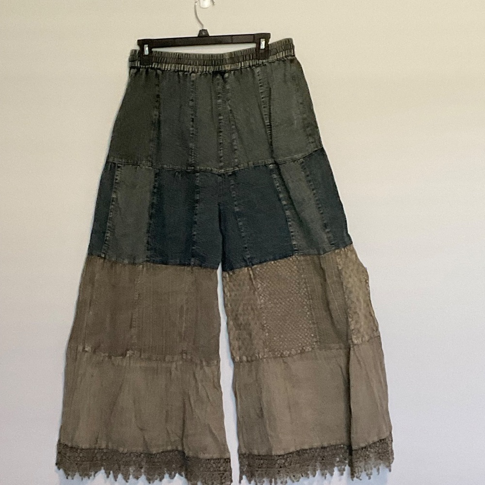 NWT - Young Threads Multicolor Patchwork with Lac… - image 3